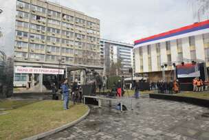 Pripreme za miting podrške Miloradu Dodiku