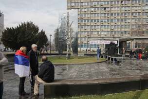 Pripreme za miting podrške Miloradu Dodiku