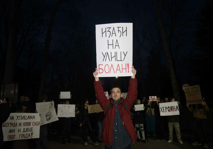 studentski protest u Banjaluci