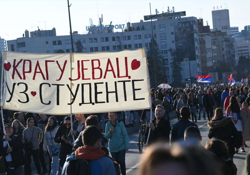 studentski protest u Novom Sadu