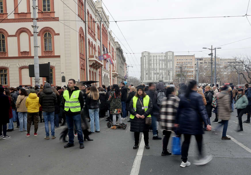 STUDENTSKE BLOKADE U BEOGRADU 