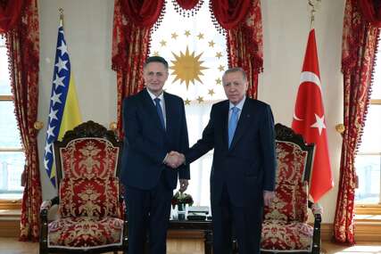 Denis Bećirović i Redžep Tajip Erdogan
