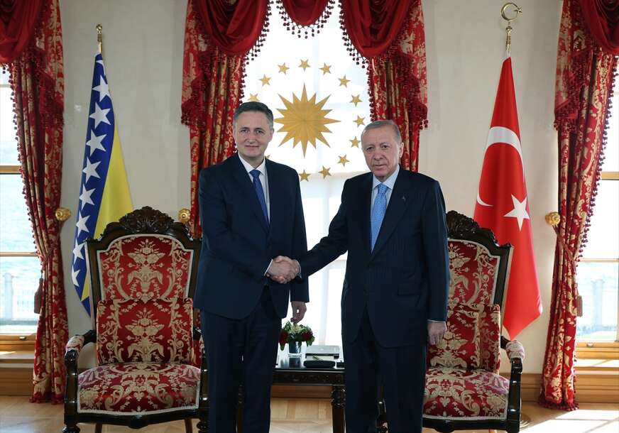 Denis Bećirović i Redžep Tajip Erdogan