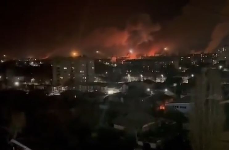 (VIDEO) "Tokom noći se čulo više od 30 eksplozija" Masovni napad ruskih dronova na centralnu Ukrajinu