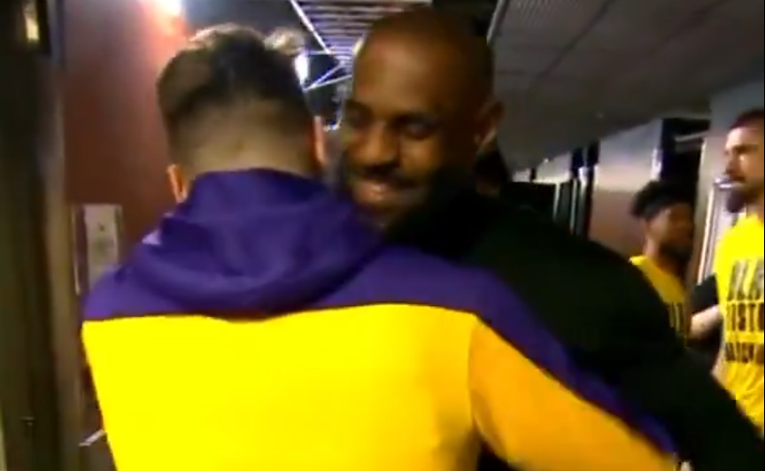 (VIDEO) "Stariš kao i ja, mali" Lebron na neobičan način, čestitao rođendan Luki Dončiću