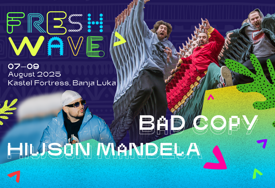 (FOTO) Freshwave 2025. najavljuje: Kultni Bad Copy i trap zvijezda Hiljson Mandela stižu u Banjaluku!