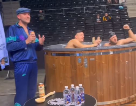 (VIDEO) Roštilj i pivo pored terena: Scena sa utakmice litvanskog prvenstva obišla svijet