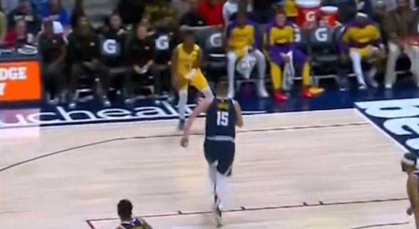 Nikola Jokić, zakucavanje