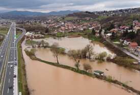 PROGLAŠENA VANREDNA SITUACIJA Kolaps u Modriči zbog rasta nivoa rijeke Bosne