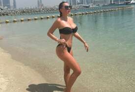 (FOTO) POZIRALA U BIKINIJU Sandra Rešić (37) imala 92 kilograma, sada ponosno pokazala liniju