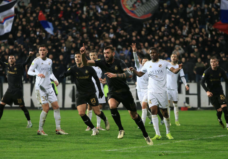 (VIDEO, FOTO) Minimalac crno-bijelih na "Brdu": Partizan savladao Čukarički i upisao 5. pobjedu u nizu