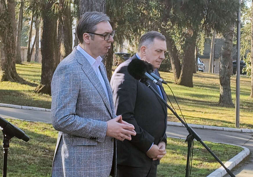 "Ko te je napao, ona djevojčica koju si progonio?" Vučić govorio o privođenju Nemanje Šarovića