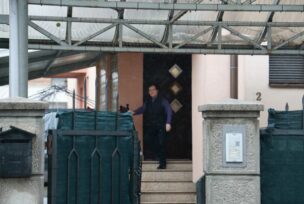 Kuća doktora Gordana Jelića gdje je bačena bomba