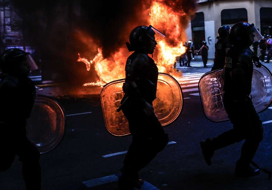 Buenos Ajres protest