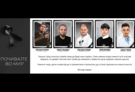 "Aleksandar, Filip, Damjan" Štip odao počast tragično stradalim sugrađanima u diskoteci smrti u Kočanima