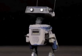 (VIDEO) ZOVE SE BLU Kompanija Nvidia predstavila robota koji podsjeća na R2-D2 iz "Ratova zvijezda"