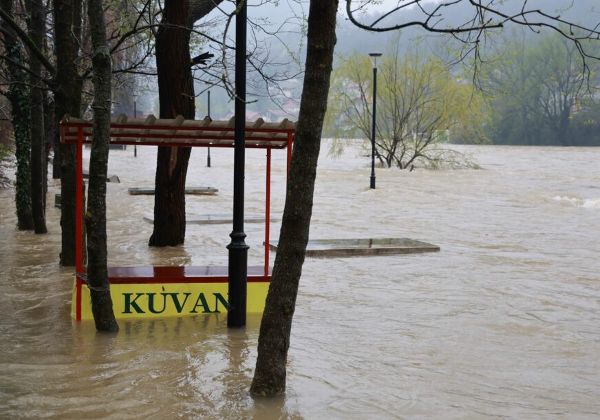 Poplavljena Švedska plaža