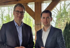 (FOTO) "Razgovarali smo o svim važnim temama" Vučić i Kurc tvrde da će se Srbija sa sigurnošću vratiti na put ekonomskih i političkih uspjeha