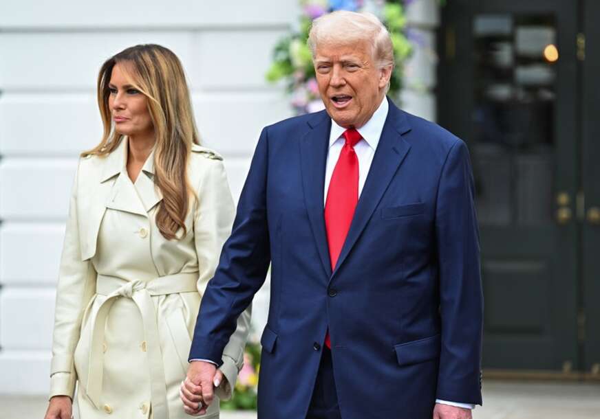 Melanija Tramp i donald Tramp