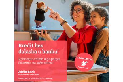 Kredit bez dolaska u banku: Addiko Bank Banja Luka nudi jedinstven model kreditiranja