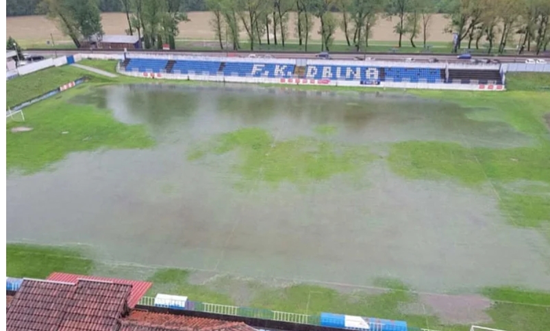 POTOPLJEN STADION Odgođena sutrašnja utakmica u BiH