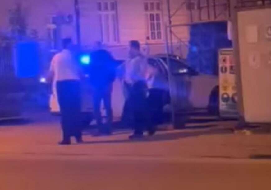 policija na mjestu nesrece