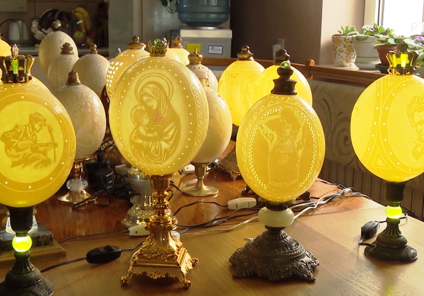 Lampe od nojevih jaja
