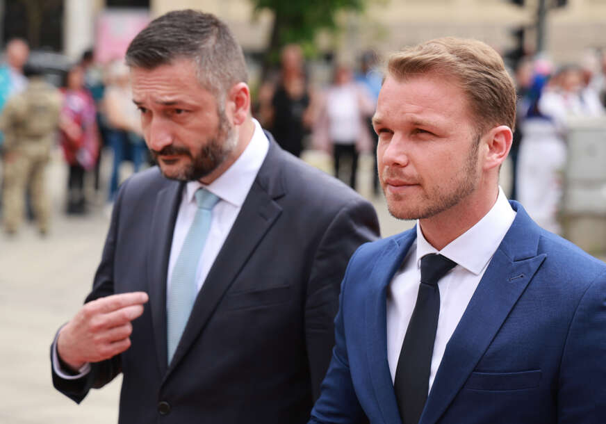 draško stanivuković i ljubo ninković gradonačelnik i predsjednik skupštine grada banjaluka 