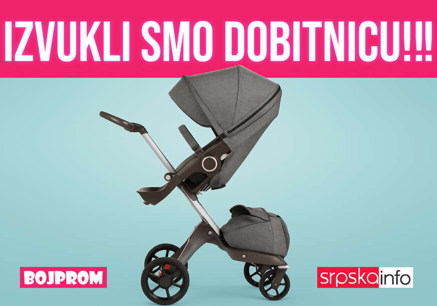 Srpskainfo i Bojprom IZVUKLI DOBITNICU BEBI KOLICA