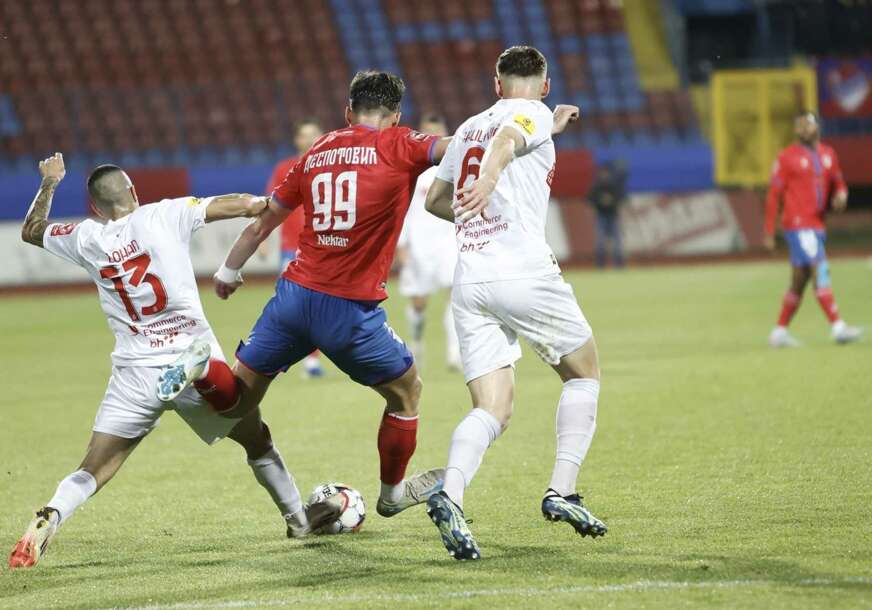 (FOTO) Još bliže su Zrinjskom: Fudbaleri Borca savladali ekipu Velež