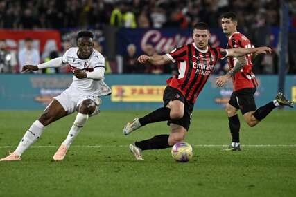 Jović i Pavlović bez trofeja: Fudbaleri Bolonje pobijedili Milan i osvojili Kup Italije