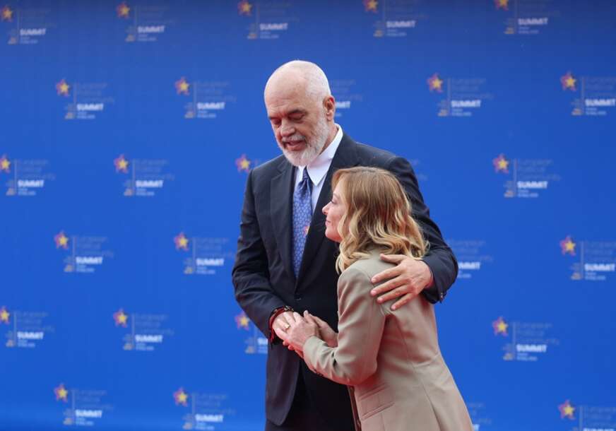 Edi Rama i Đorđa Meloni 