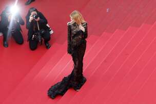 Stela Maksvel na festivalu filma u Kanu