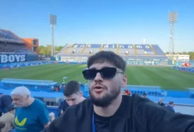 (FOTO) "Dobijam udarac u glavu ni kriv ni dužan" Poznati influenser napadnut na derbiju Hajduka i Dinama