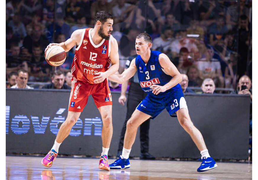 detalj iz meča Budućnost - Crvena zvezda