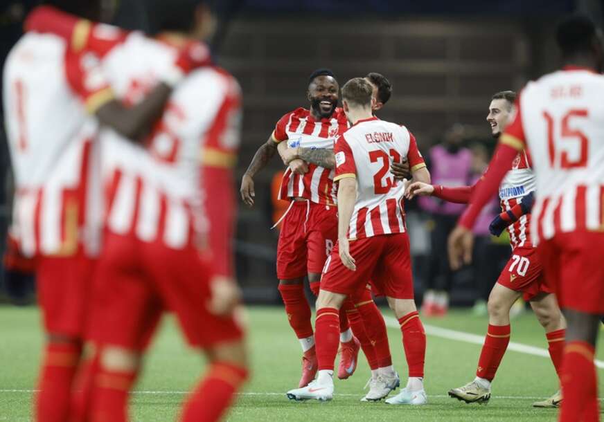 slavlje fudbalera Crvene zvezde
