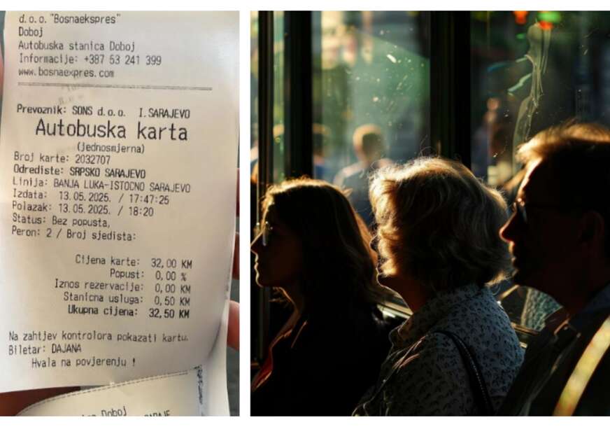 (FOTO) Sud ukinuo naziv, ali ga i dalje koriste: Pogledajte ŠTA PIŠE NA KARTI koju je putnik kupio u Doboju