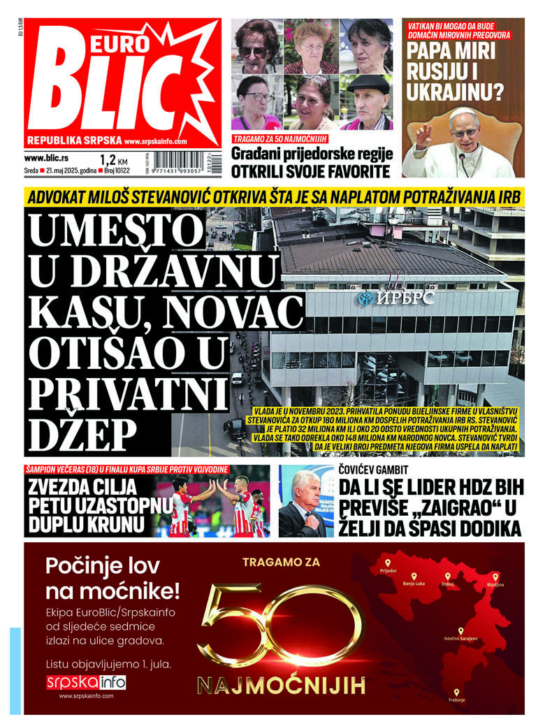 blic naslovna