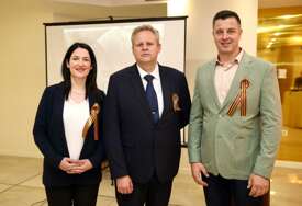 (FOTO) “Ovo je naša zajednička pobjeda” Trivićeva na prijemu kod otpravnika poslova Rusije