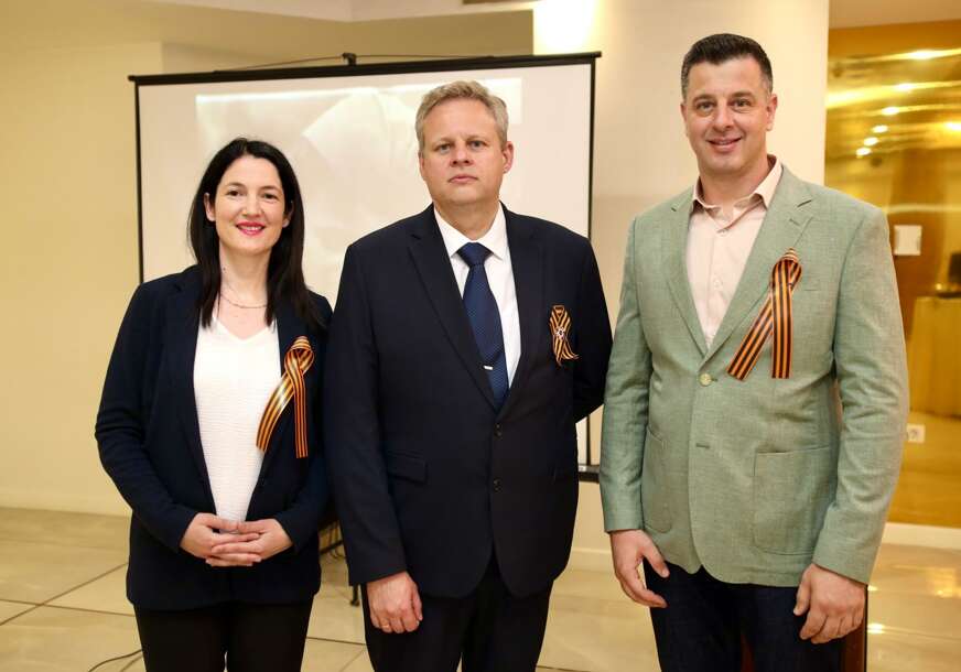 Jelena Trivić na prijemu kod Andrej Morozov