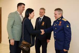 Jelena Trivić na prijemu kod Andrej Morozov