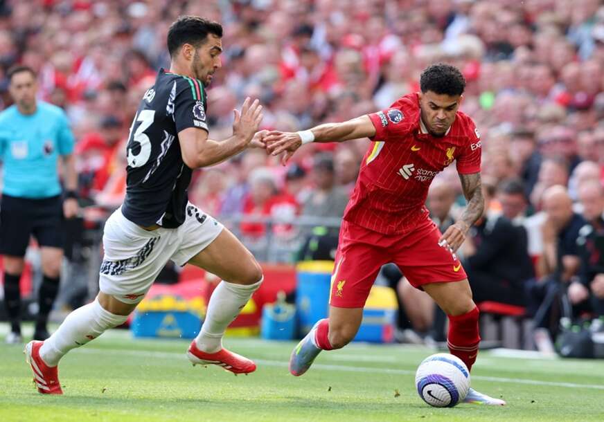 detalj iz meča Liverpul - Arsenal