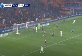 (VIDEO) POBJEDILI REZULTATOM 2:1 Milan u dramatičnom preokretu savladao Đenovu