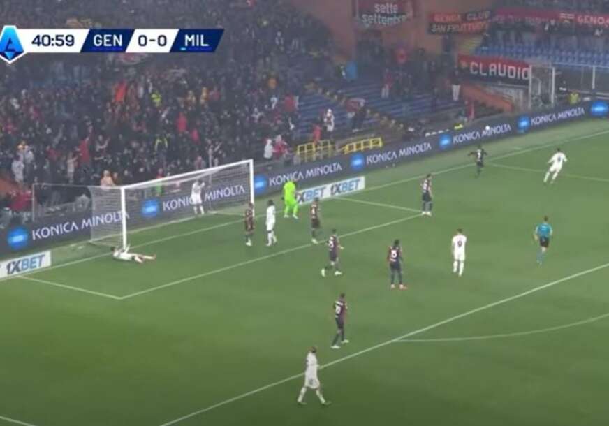 (VIDEO) POBJEDILI REZULTATOM 2:1 Milan u dramatičnom preokretu savladao Đenovu