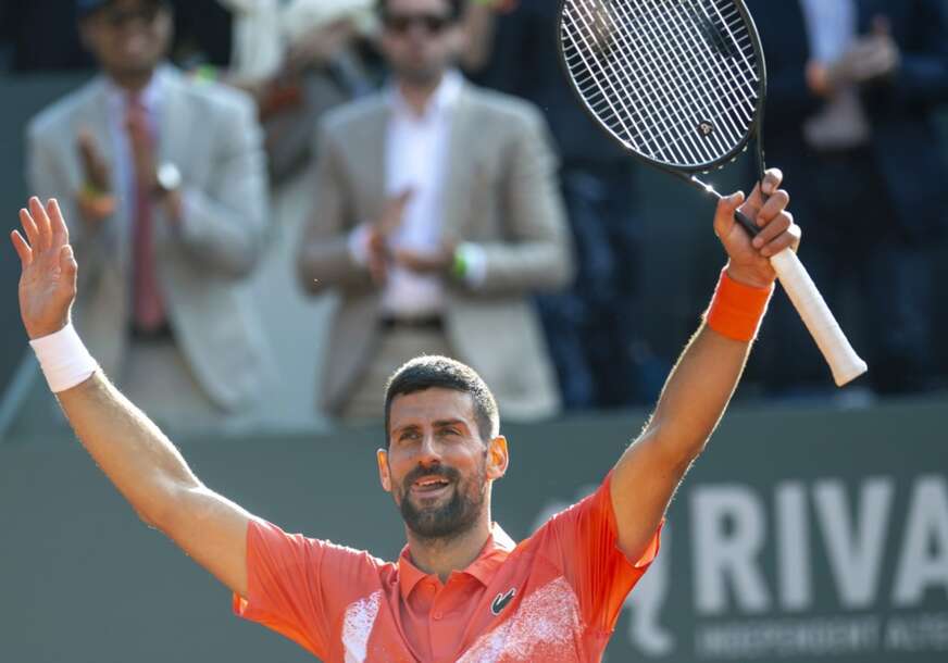 Novak Đoković slavi pobjedu u polufinalu Ženeve