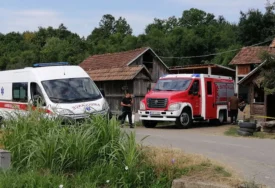 Požar probudio strah: Tinejdžer (18) ZADOBIO OPEKOTINE, hitno prevezen u Urgentni centar