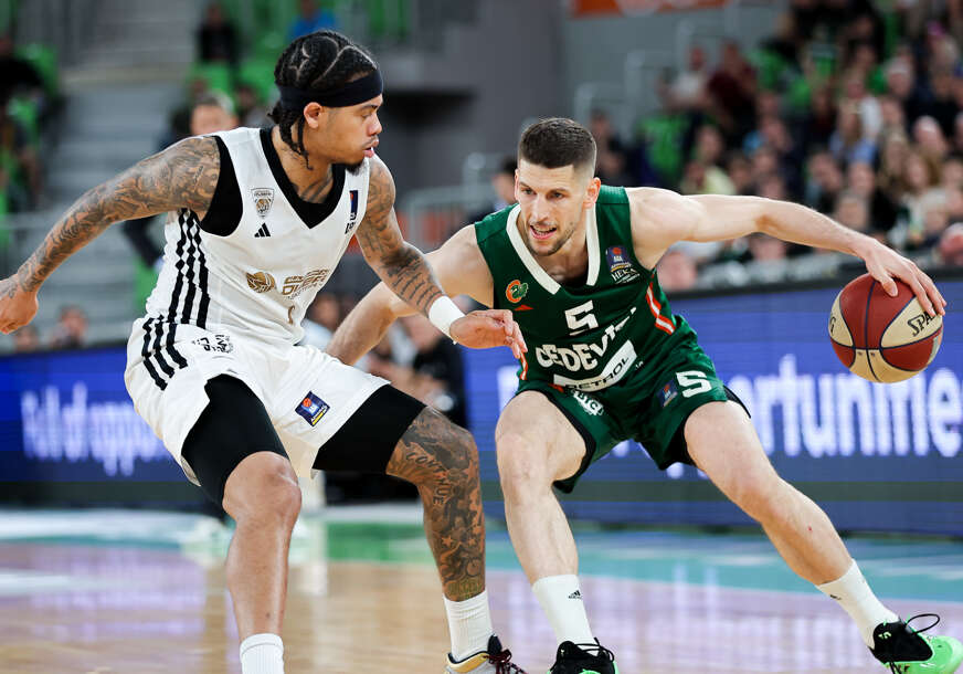detalj iz meča Cedevita Olimpija - Dubai