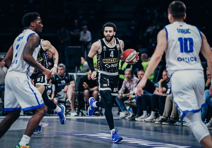 detalj iz meča Partizan - Spartak
