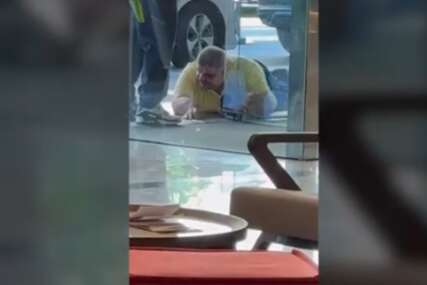 (FOTO) DRAMA U ZAGREBU Saša Mirković nakon tuče ostao da leži na pločniku ispred hotela