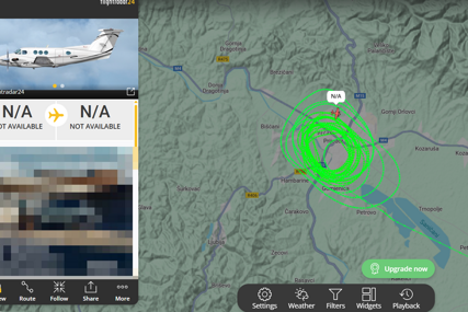ŠTA TO RADE Avion EUFOR opet kruži iznad Pijedora